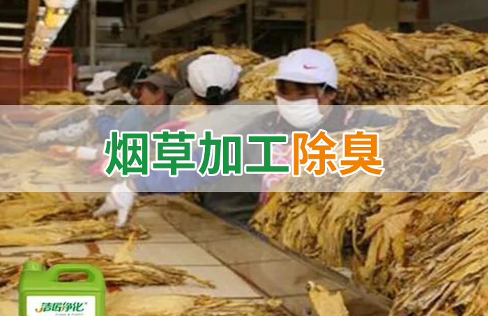潔匠凈化·的凈工業(yè)除臭劑_煙草加工異味廢氣危害大，快速除臭就用Dejing的凈除臭劑！