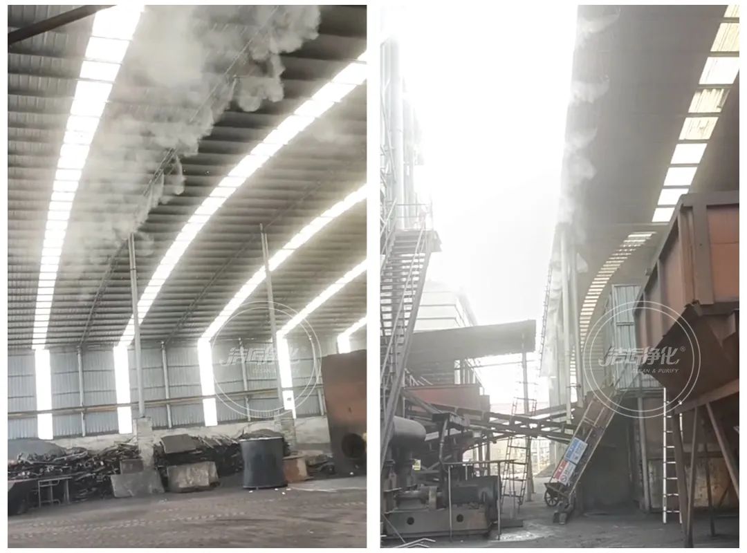 為陶瓷廠煤氣站安裝100+個高壓噴霧頭！Dejing的凈?除臭顯實力！.jpg